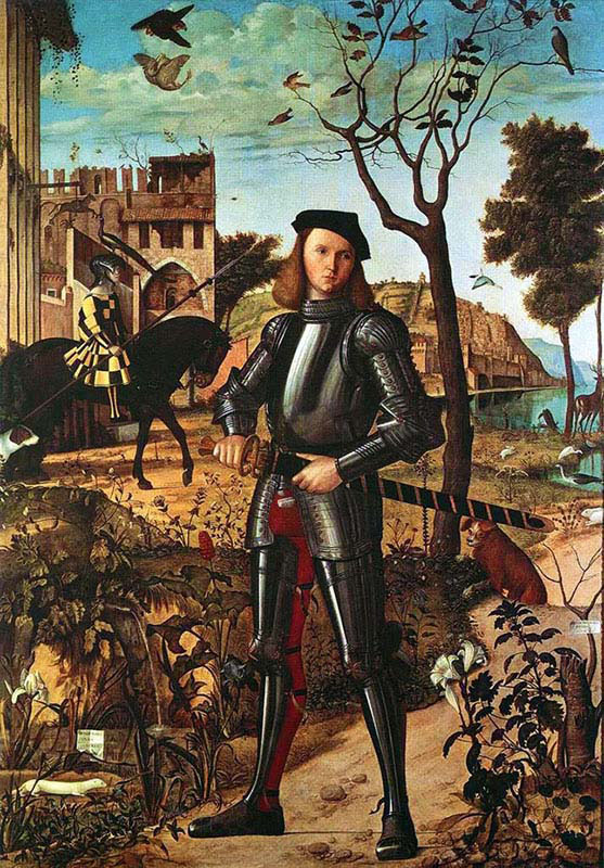 Young Knight in a Landscape